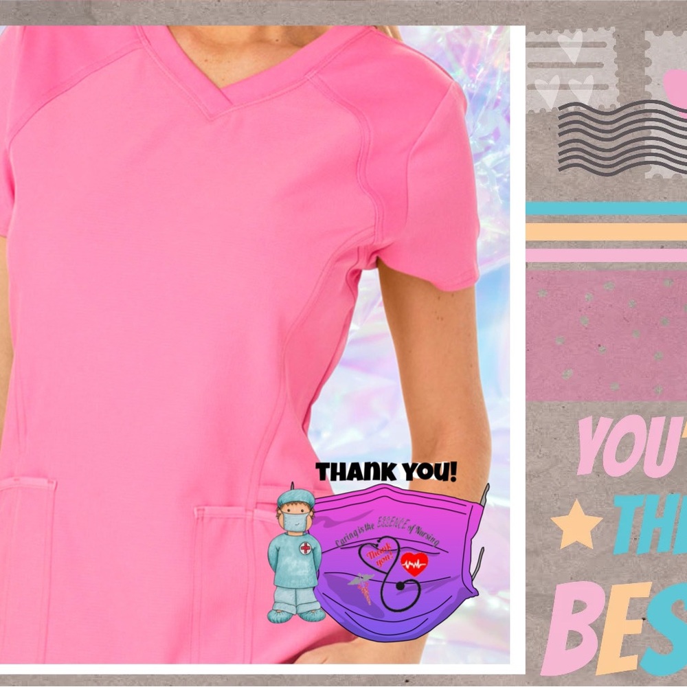 Heartsoul Popular Scrub Top